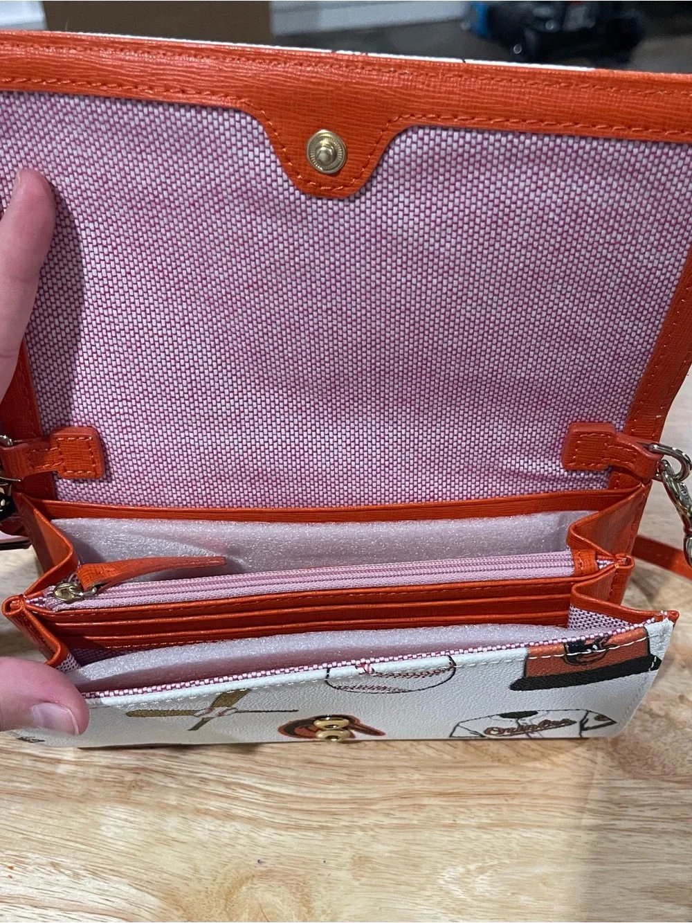 NWT Baltimore Orioles Dooney & Bourne Crossbody
